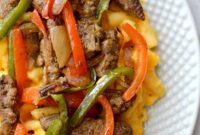 Fajita Steak Mac N Cheese Fusion