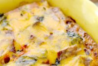 Smoky Turkey Bacon Egg Bake