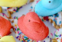 Sweet and Salty Peeps Pretzel Nests