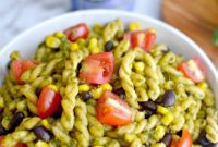 Jalapeno Kick Pesto Pasta Salad