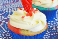 Sparkling Fireworks Cupcakes Recipe