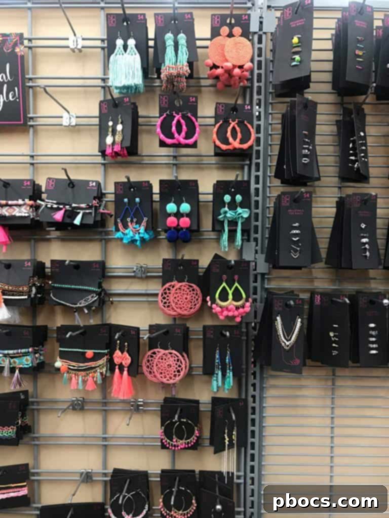 Bright and fun summer earrings from Walmart, perfect for adding color, under $20