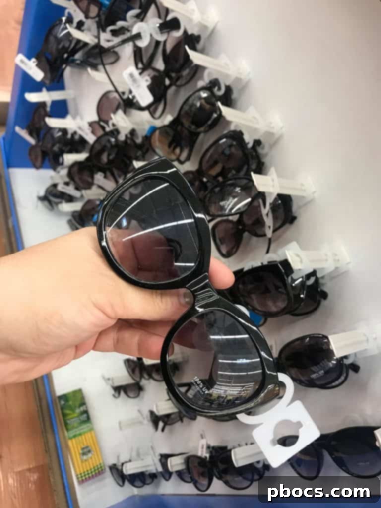 Affordable oversized sunglasses from Walmart, stylish and under $20
