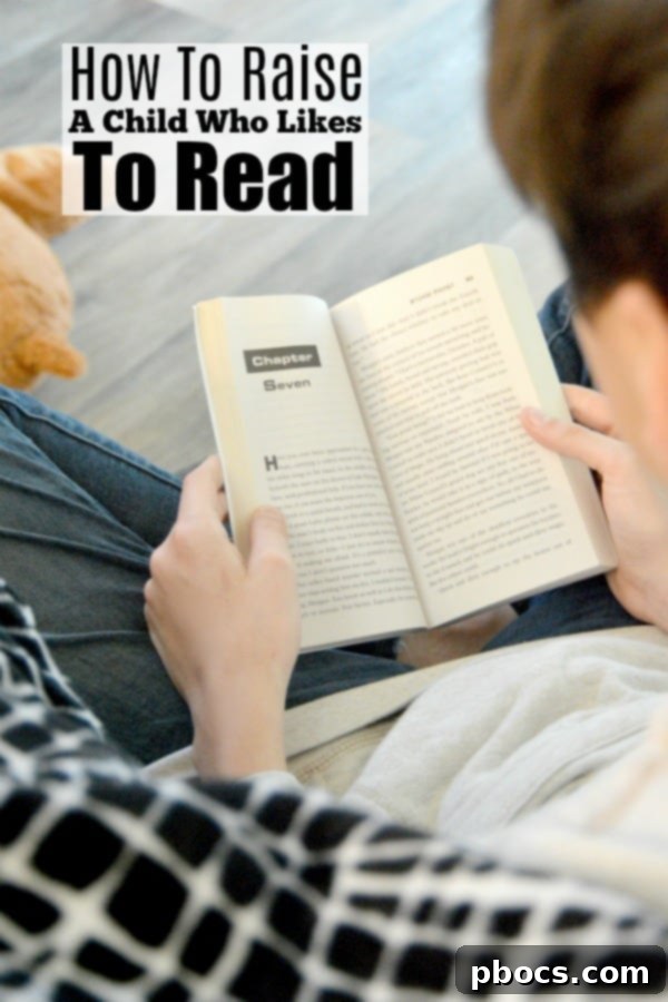 Raise a Lifelong Reader 2 A child enthusiastically reading a book, showcasing the joy of early literacy