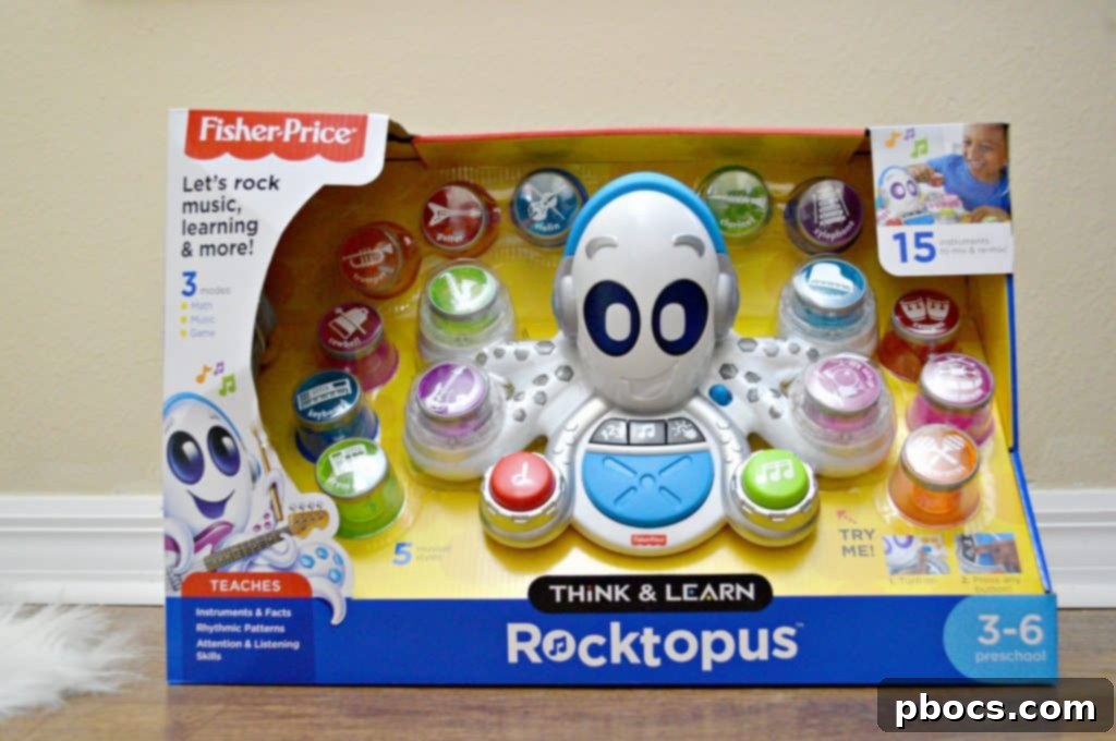 Fisher-Price Rocktopus Musical Toy for Kids - An Overview
