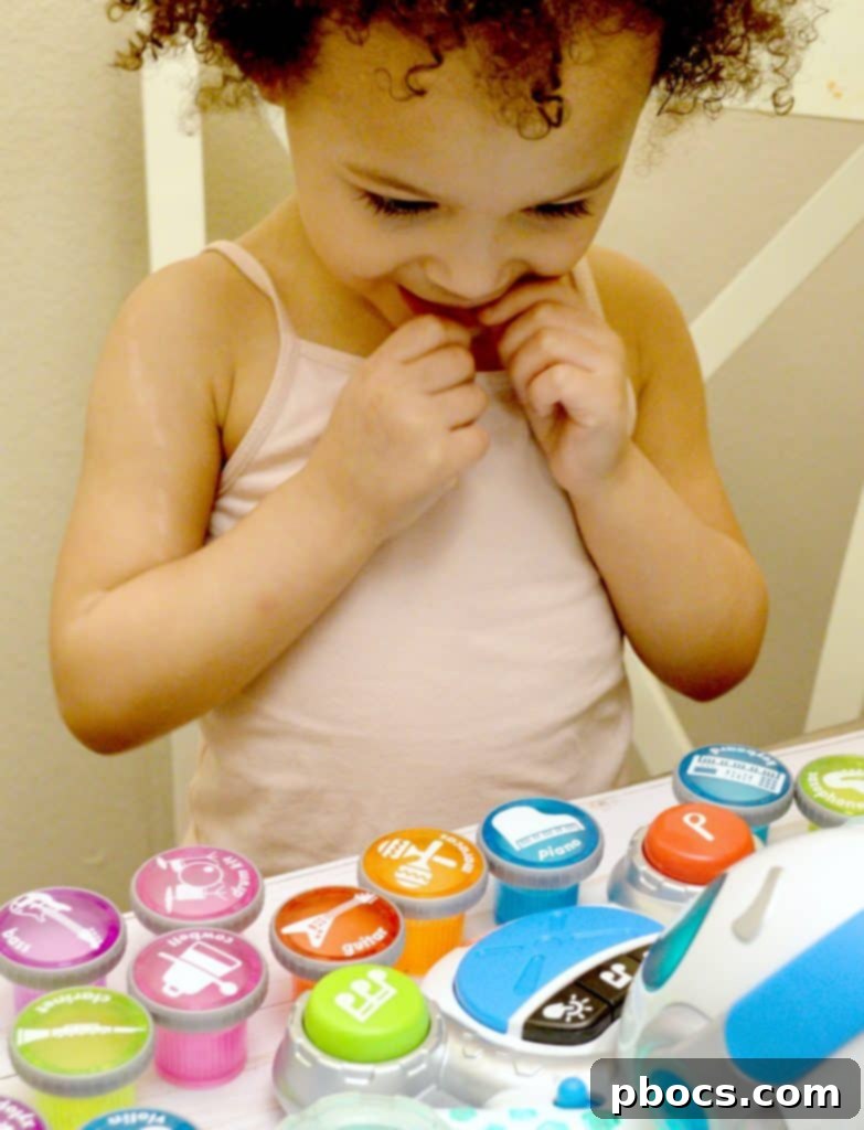 Kids actively engaged in creating music with Rocktopus