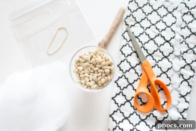 Ironing Fabric for No-Sew Pumpkins