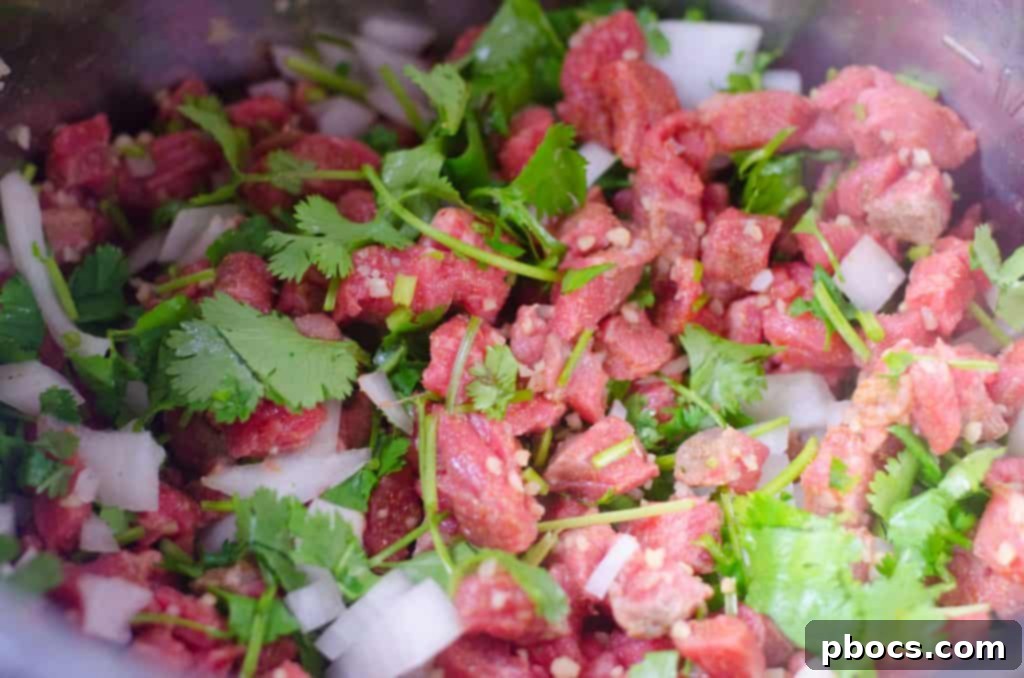 Effortless Instant Pot Street Tacos 4 Detailed step-by-step instructions for making Instant Pot street tacos