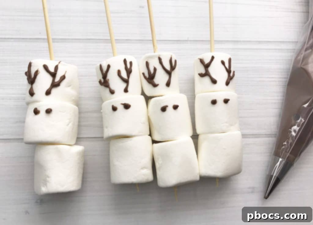 Marshmallow Reindeer Stirrers
