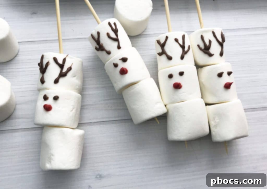 Marshmallow Reindeer Stirrers