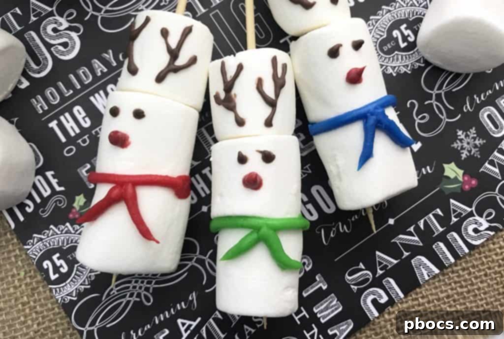 Marshmallow Reindeer Stirrers