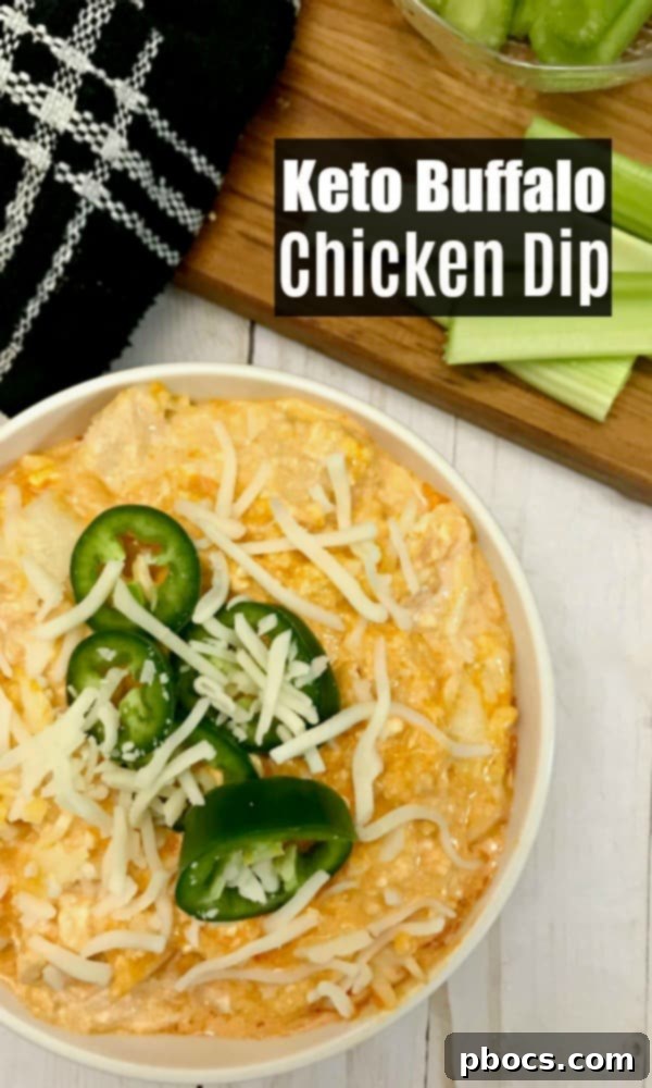 Easy Keto Buffalo Chicken Dip Easy Keto Buffalo Chicken Dip
