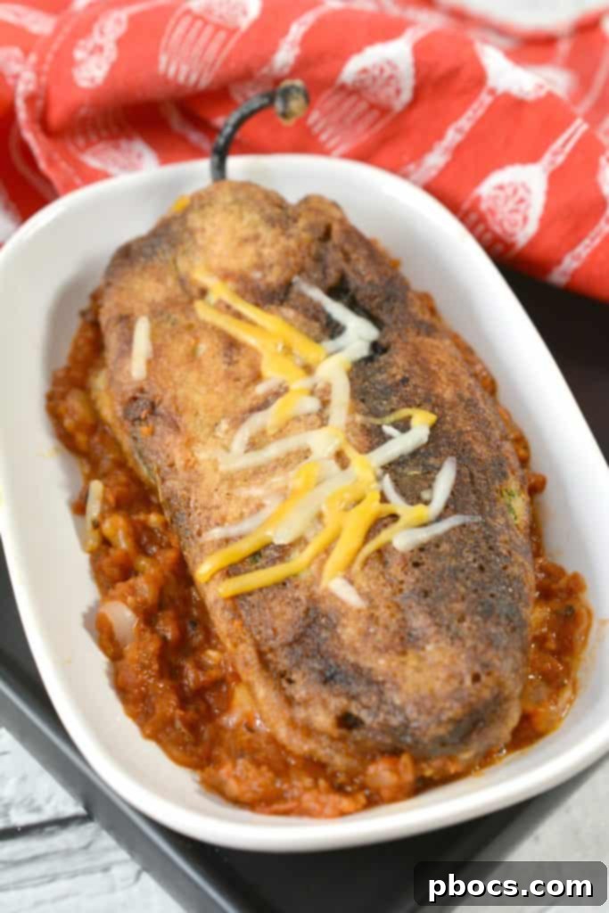 Low-Carb Stuffed Poblano Peppers 2 Keto Chili Rellenos