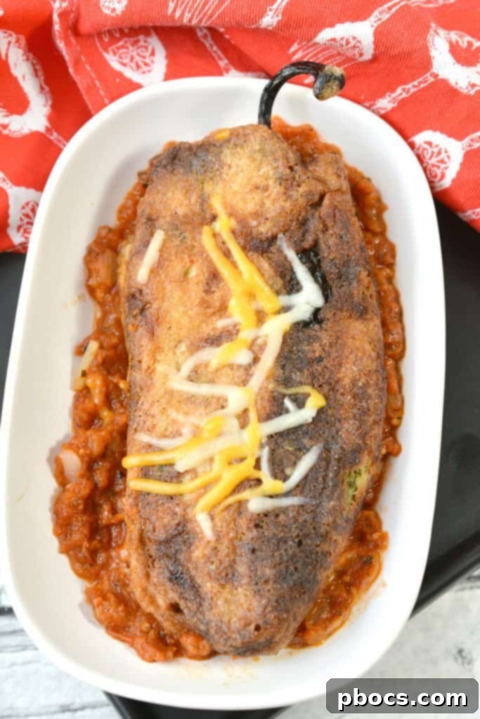 Low-Carb Stuffed Poblano Peppers 3 Keto Chili Rellenos