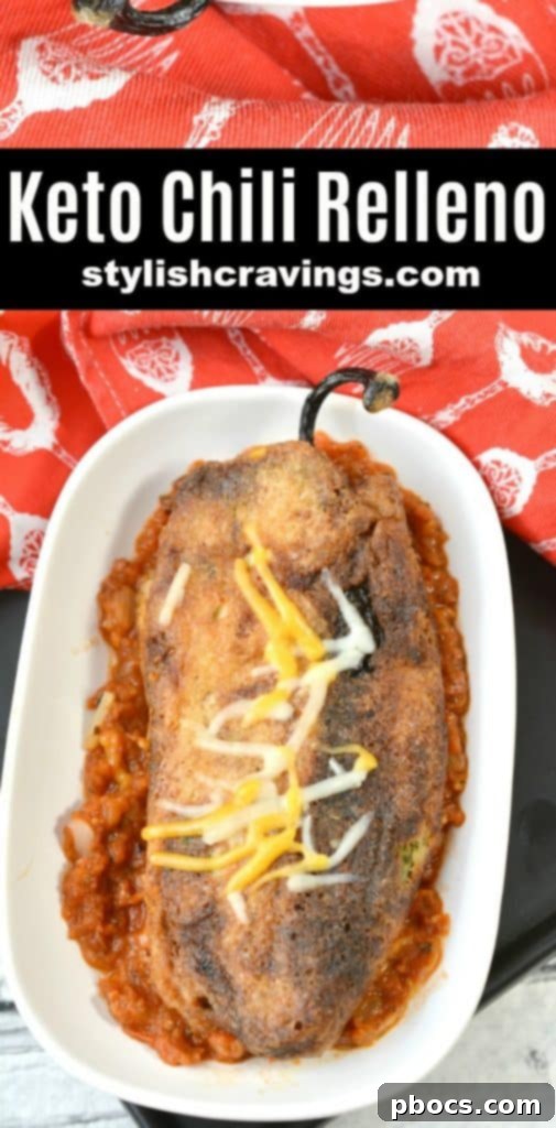Low-Carb Stuffed Poblano Peppers 23 Keto Chili Rellenos