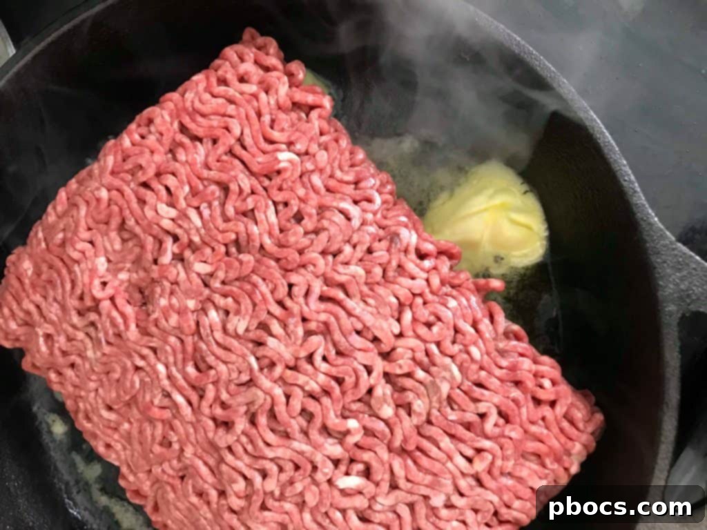 Keto Ground Beef and String Beans