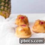 Individual Pineapple Upside Down Cakes