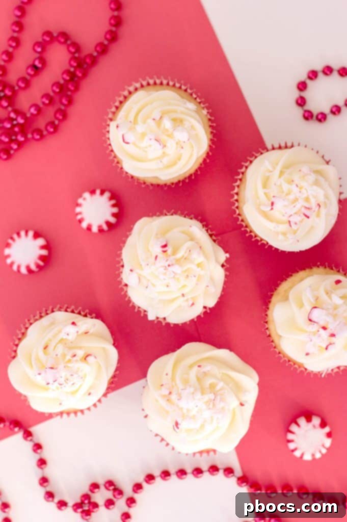 Effortless Peppermint Delights 2 Delicious and Festive Peppermint Cupcakes Perfect for Holidays