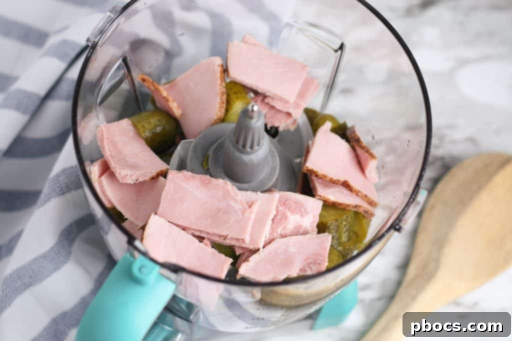 Quick Creamy Ham and Pickle Dip 5 Easy Ham & Pickle Dip