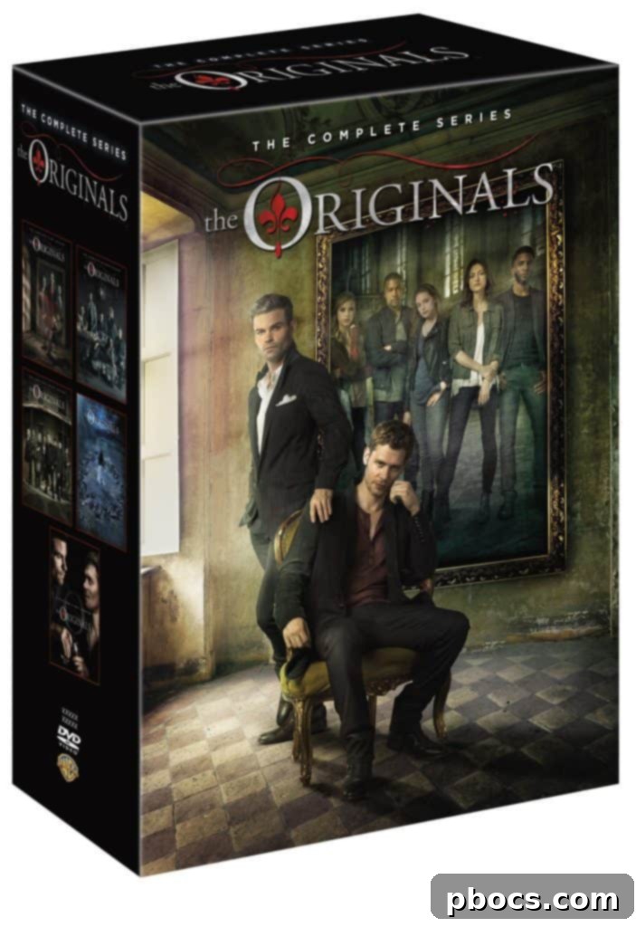 The Originals Complete Series DVD box set, a gift for fantasy and drama fans