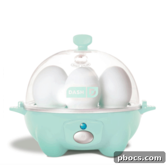 Dash Rapid Egg Cooker, a convenient appliance for cooking eggs quickly