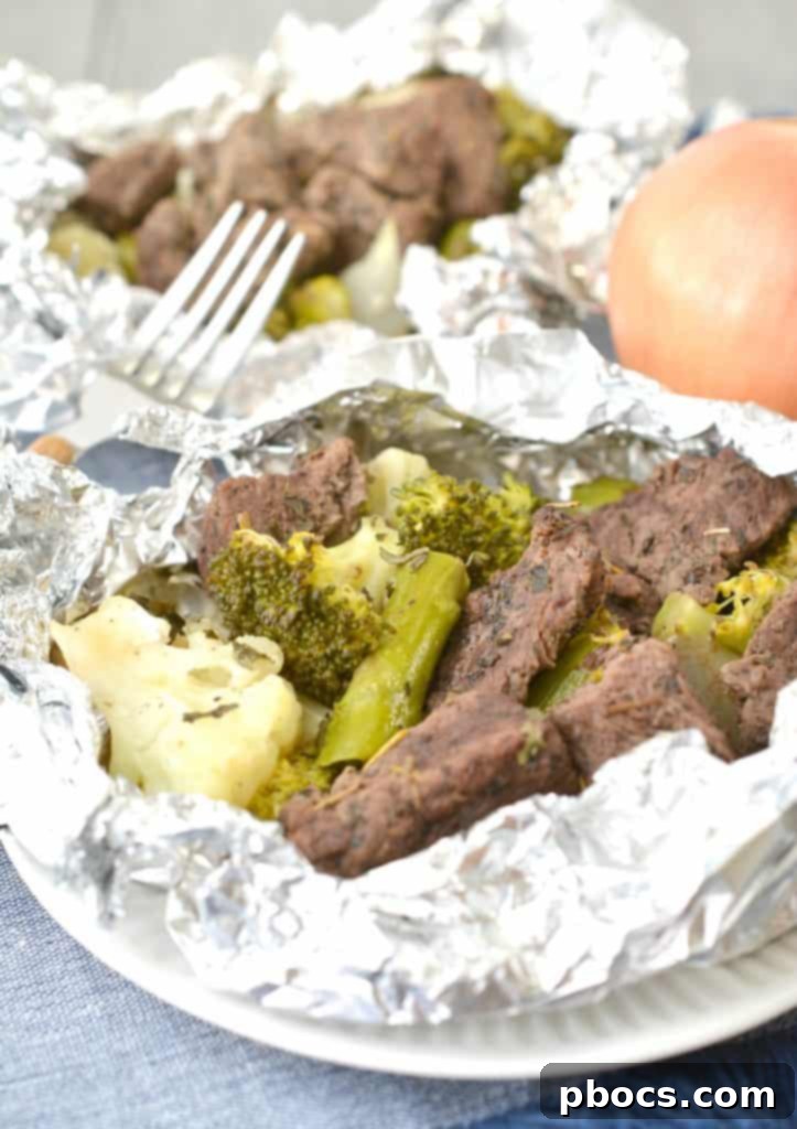 Keto Steak Foil Dinners 3 Easy Prep Keto Steak Packets for a Quick Dinner