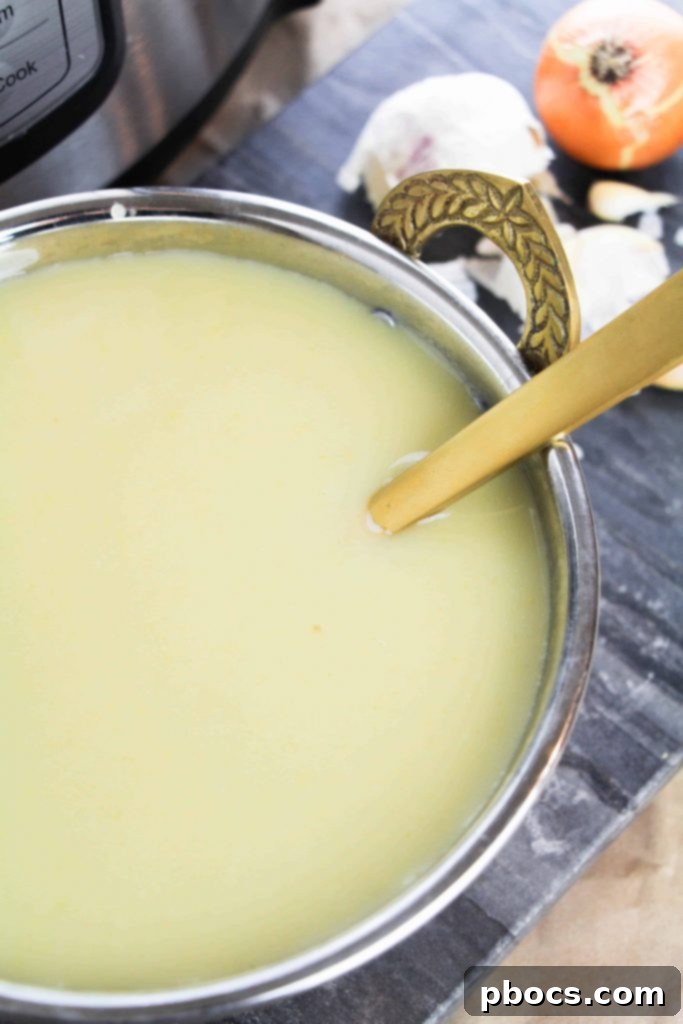 Velvety Instant Pot Asparagus Soup 3 Instant Pot Asparagus Soup