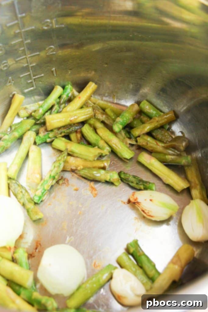 Velvety Instant Pot Asparagus Soup 7 Instant Pot Asparagus Soup