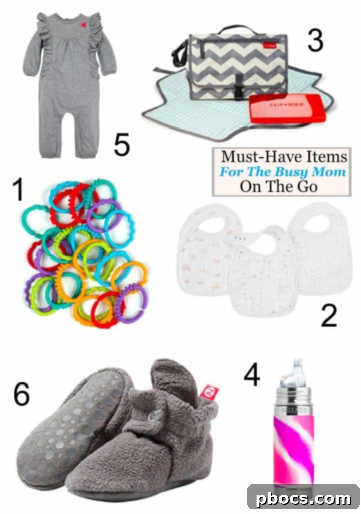Smart Packing: Must-Have Items for Every Busy Parent On-The-Go! Diaper Bag Essentials for Busy Moms: Staying Prepared and Organized