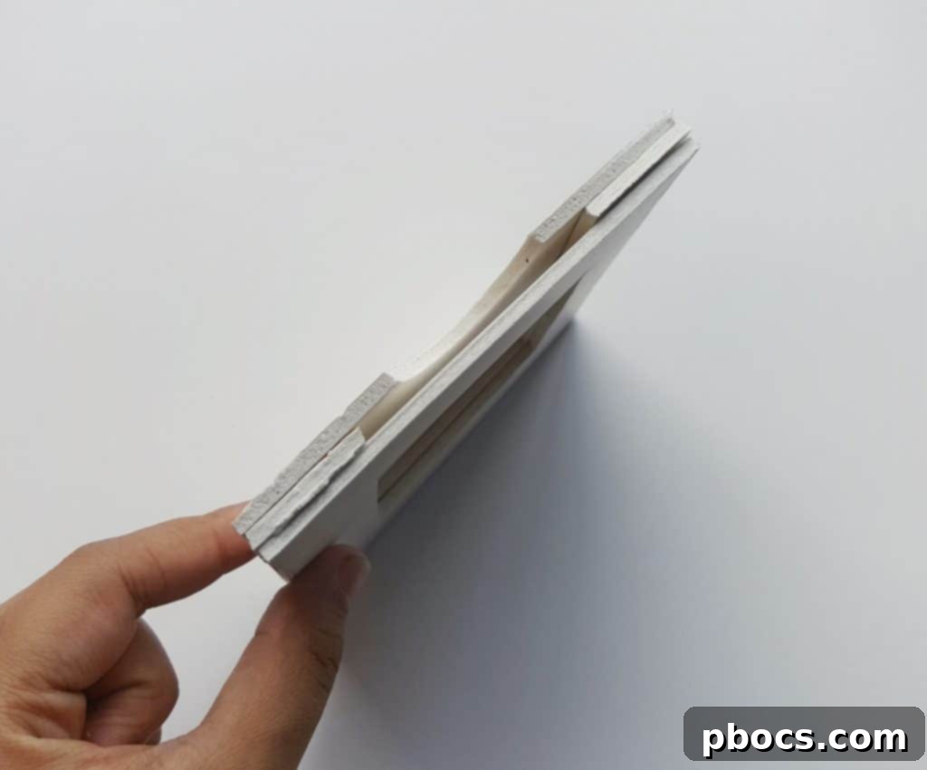 Attaching side pieces to the Quilled Heart Frame base