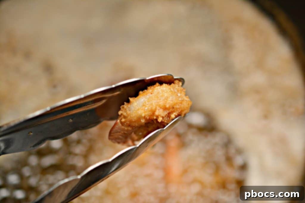 Finished Batch of Keto Fried Shrimp