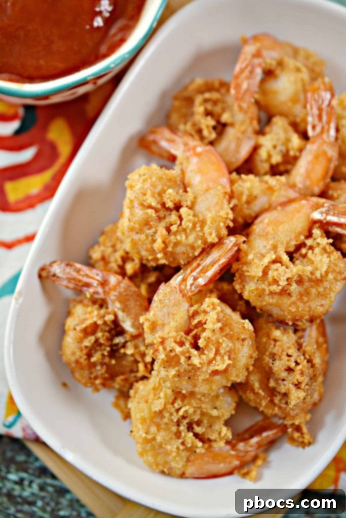 Keto Battered Fried Shrimp Ready to Cook