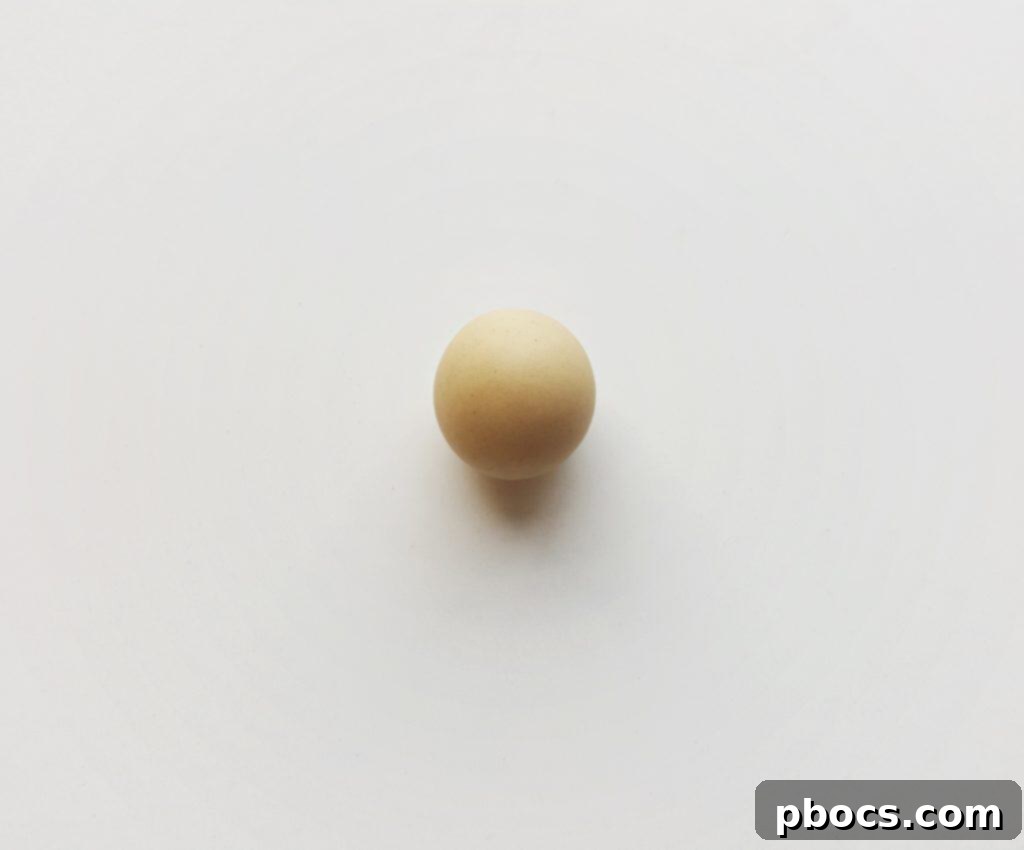 Craft Your Magical Clay Unicorn 5 Forming the Clay Unicorn Head Ball