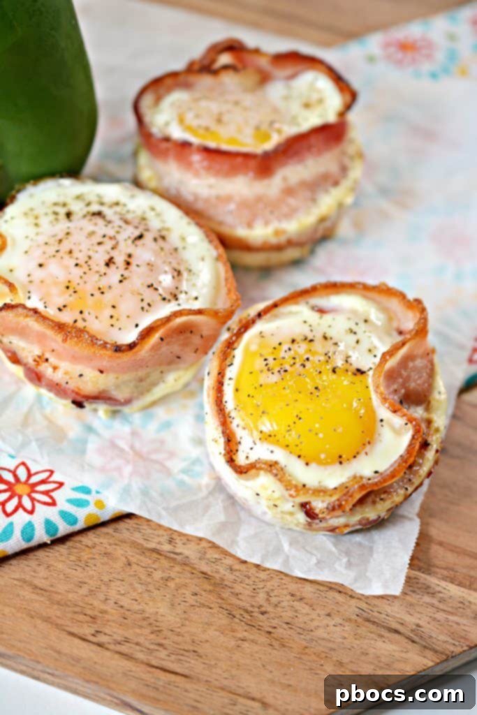 Keto Bacon and Egg Muffins 4 Keto Bacon Egg Cups
