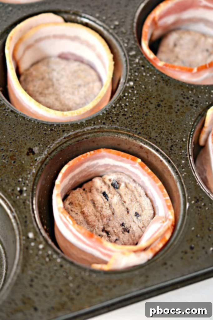 Keto Bacon and Egg Muffins 6 Keto Bacon Egg Cups