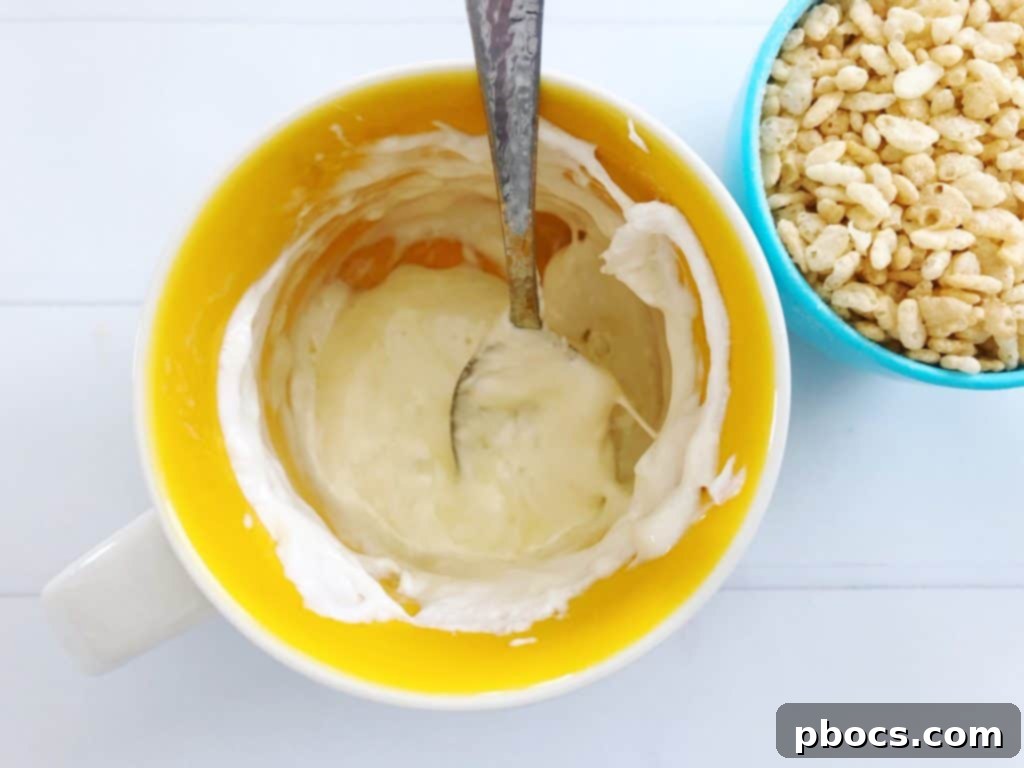 Rice Krispie Treat In A Mug