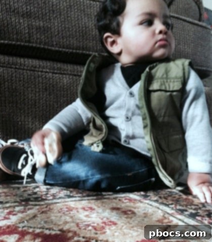 Kids Style: Joseph showcasing a comfortable layered look