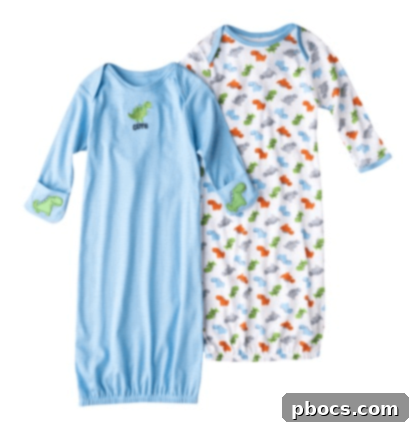 Baby Haul & My Stylish Wishlist 7 Gerber Newborn Gowns: Two-Pack with Foldable Sleeves for Easy Nights