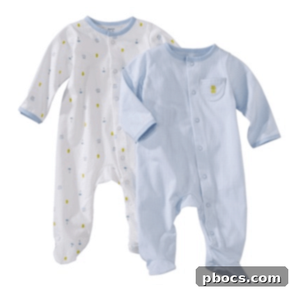 Baby Haul & My Stylish Wishlist 8 Just One You by Carter's Footed Sleepers: Cozy 2-Pack for Newborns