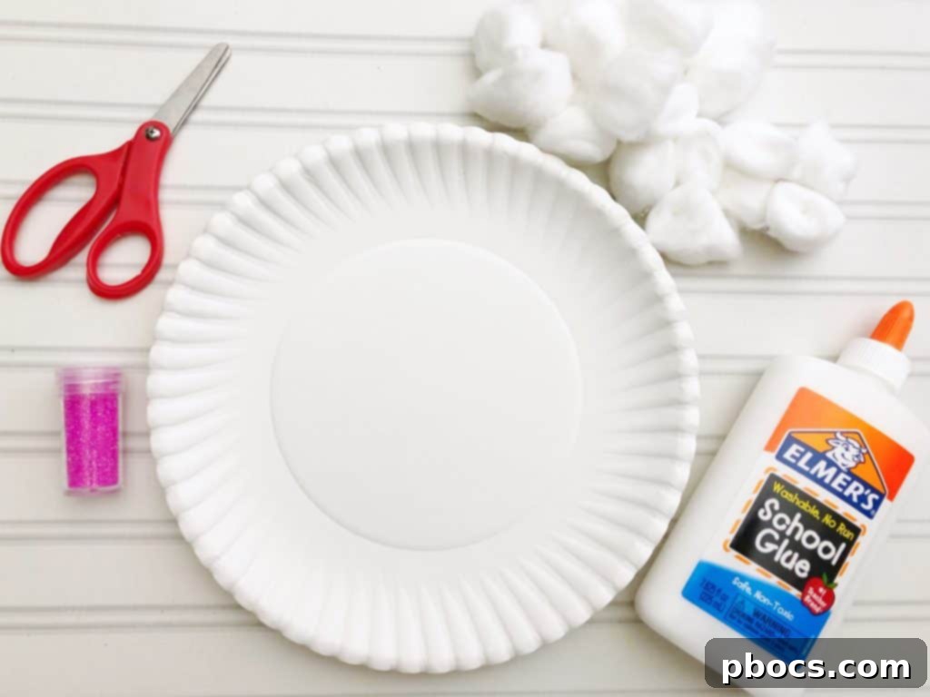 Adorable Paper Plate Bunny Craft 4 Materials for Paper Plate Bunny Craft