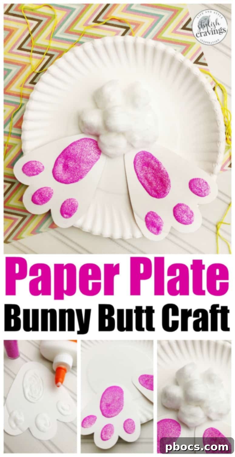 Adorable Paper Plate Bunny Craft 10 Finished Paper Plate Bunny Craft Display