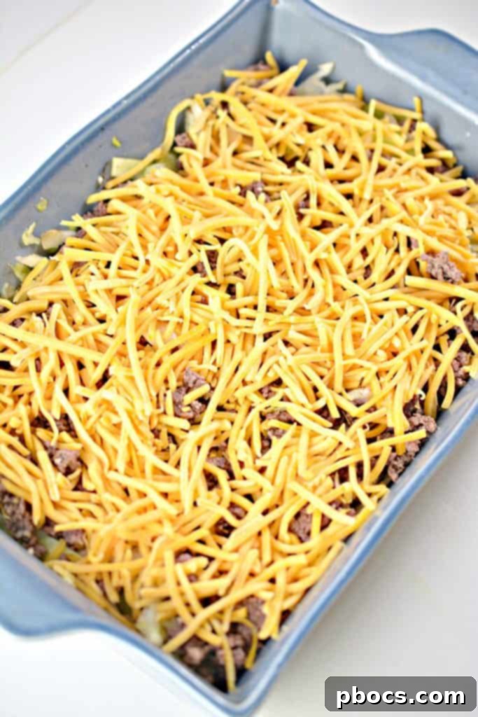 Keto Cabbage Beef Casserole - Easy Weeknight Dinner