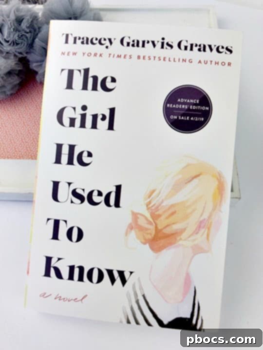 DIY Tassel Bookmark Tutorial and My New Favorite Read 2 Woman holding 'The Girl He Used To Know' book