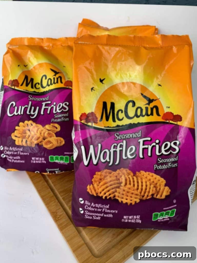 Game Day Snack Spread with McCain Curly Fries