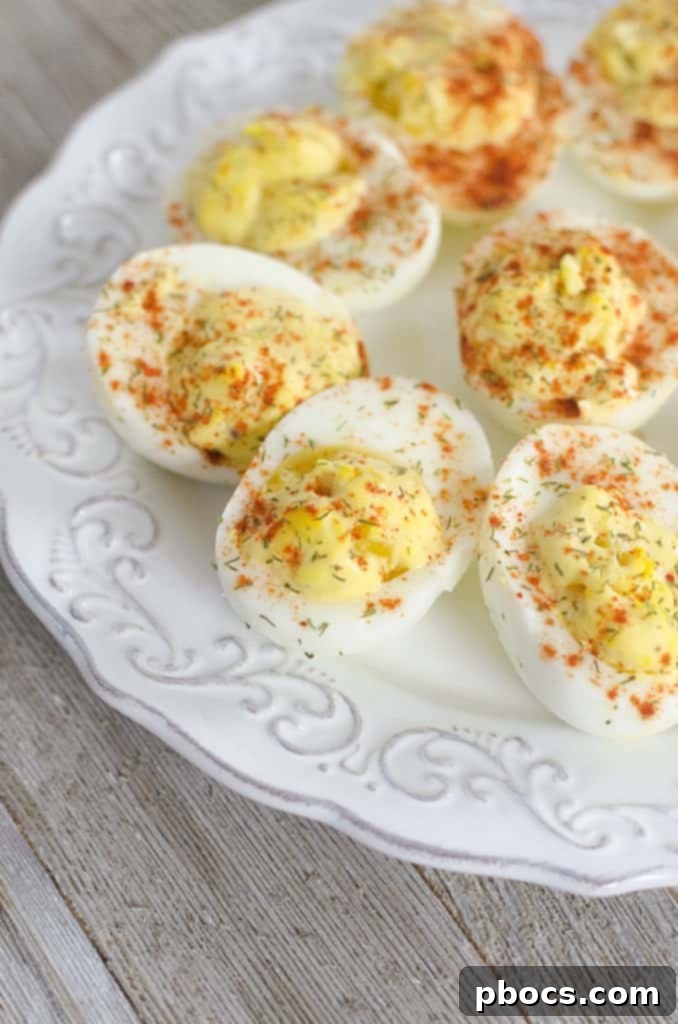 Irresistible Deviled Eggs 2 Classic Deviled Eggs, creamy and delicious