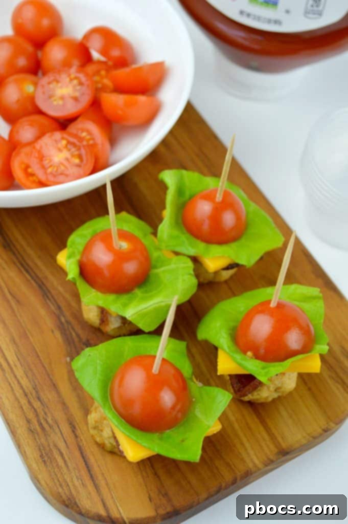 Mini Chicken Sliders 7 Bite Size Chicken Burgers