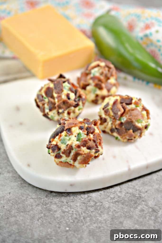 Easy-to-Make Keto Jalapeno Popper Fat Bombs with Crispy Bacon Coating