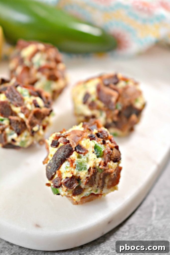 Close-up of Ingredients for Keto Jalapeno Popper Fat Bombs: Cream Cheese, Cheddar, Jalapenos, Bacon