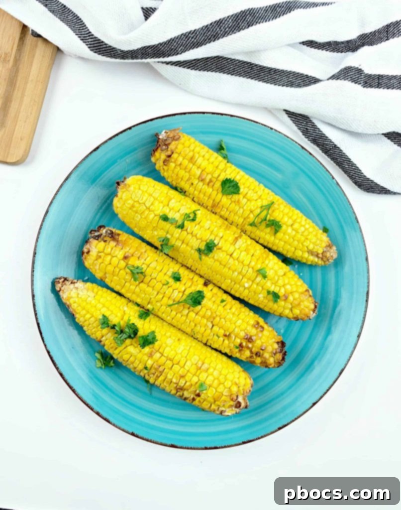 Air Fryer Corn On The Cob