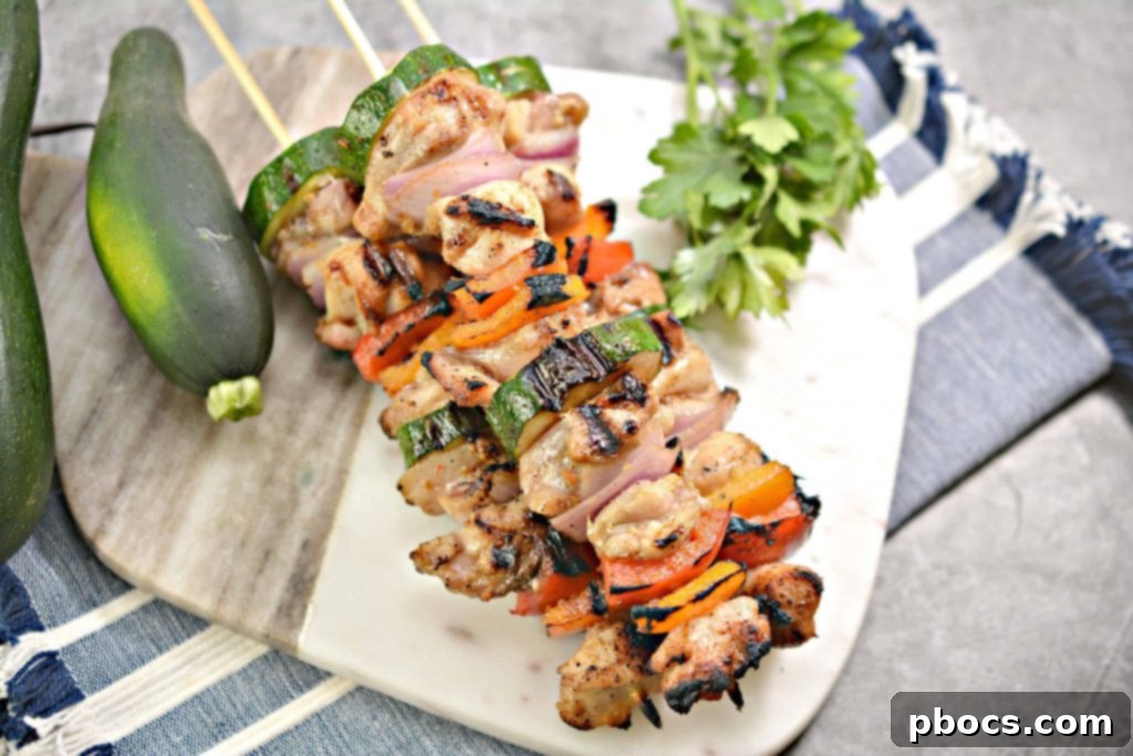 Savory Keto Chicken Skewers